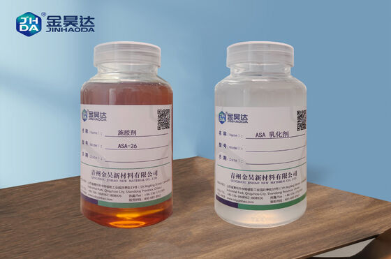 İyi bir fiyat. Kağıt Katkı Maddelerinde Yüksek Moleküler Verimlilik İçin Hızlı Kürlenme Süreli ve Tek Moleküllü Kapsamlı JH-ASA Fonksiyonel Kimyasalı çevrimiçi
