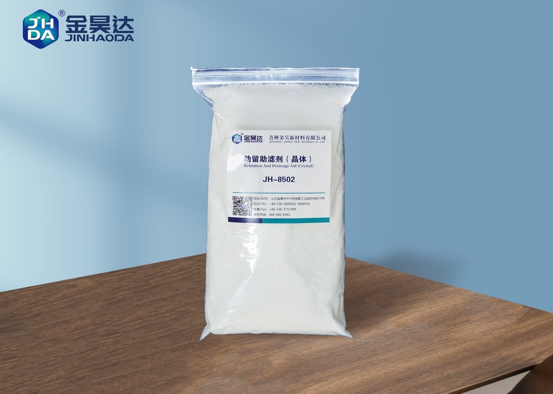 JH-8502 Serisi Kağıt ve Kağıt Hamuru Yapımı İçin Kağıt Yapımı Tutma ve Filtrasyon Yardımcıları