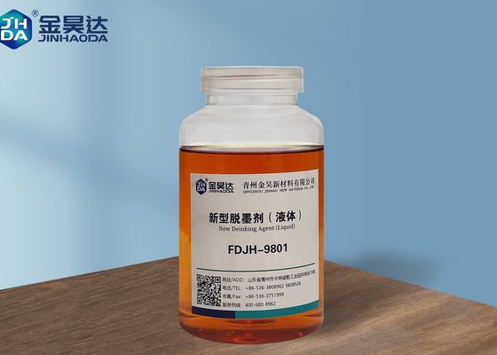 İyi bir fiyat. FDJH9801 Atık Kağıt Deinking Ajanı %25 Kağıt Geri Dönüşüm Kimyasalları Üreticisi çevrimiçi